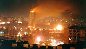Бомбордировка Белграда силами НАТО в 1999 году
